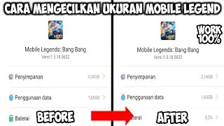 Cara Mengecilkan Ukuran File Data Mobile Legend | MLBB