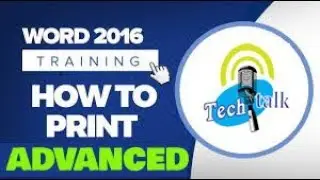 Word 2016 || Printing advanced Detailed explained [Bangla]