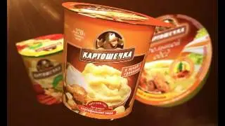 Картофельные хлопья и вторые блюда Картошечка