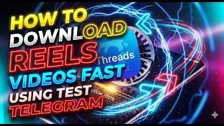 How to download Threads videos in few easy steps using telegram.