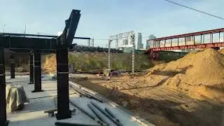 Реконструкция станции Беговая МЦД-1 и МЦД-4 25.05.24