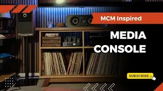 It took me 5 months to finish this media console