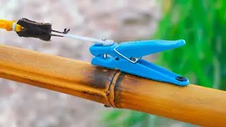 DIY Slingshot with ''Clothes Peg & Nail''