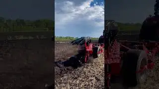 Оборотный плуг ShiftMaster 8 (7+1). Работа в поле. Воронежская область