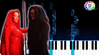 Doja Cat - Paint The Town Red (Piano Tutorial)