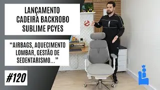 Airbags, lumbar heating and sedentary lifestyle management - BackRobo Sublime PCYes Chair