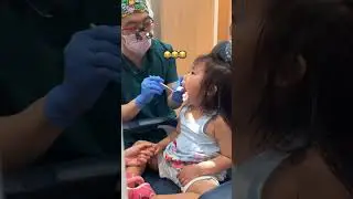 When a child is tired but perks up for the last step 😂 [Pediatric Dentist]