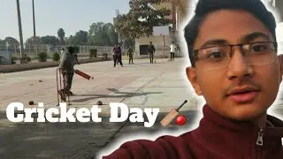 Cricket Khela friends ke sath 🏏😊