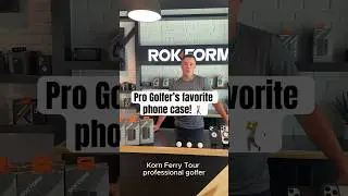 Pro Golfer’s favorite phone case! 🏌️ #ytshorts #shorts #golf #rokform