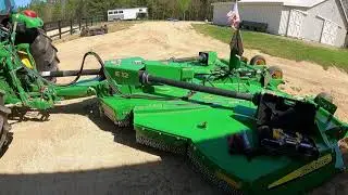John Deere E12 Rotary Cutter - bushhog maintenance