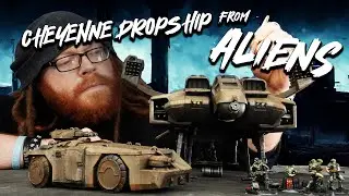 ALIENS - Restoring & Painting The CHEYENNE DROPSHIP