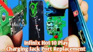 How To Repair Missing Damage Or Broken Charging Port Tracks Of Any Mobile Phone | DIY Infinix Repair