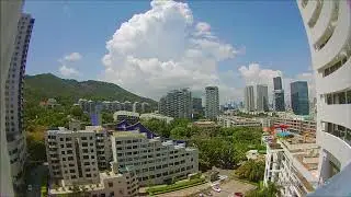 Shenzhen timelapse, day turns to night