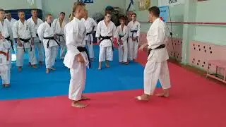☝️ Кихон-иппон кумитэ, ловкость.