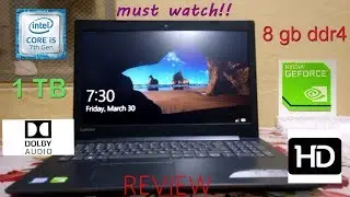 LENOVO IDEAPAD 320e (core i5,8gb,nvidia 940mx) | REVIEW | HINDI | BUDGET GAMING LAPTOP