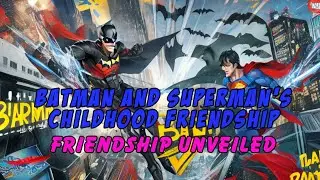 Batman and Superman's Childhood Friendship