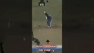 rohit hitting shot 🔥#shorts  #viral #yoitubeshorts