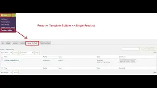 Porto WordPress (How to create Custom Product Layout using Porto Template Builder)