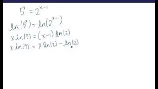 Exponential Equation Example 2