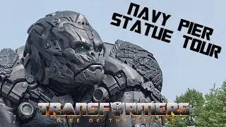 Transformers Rise of the Beasts World Tour Statues!!!