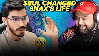 Snax Reply On How S8UL Changed His Life🥹 ft.