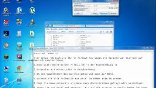 How to change in FalloutNV Language to German (German)