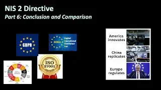 The NIS 2 Directive. Part 6: Conclusion and Comparison
