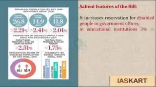Rights of the Persons with Disabilities Bill 2014 Segment 1