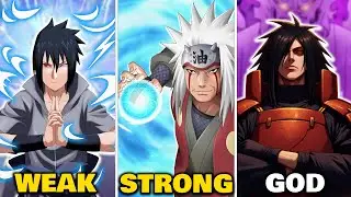 Every Stage of Chidori, Rasengan, and Susano'o Evolution Explained in 1 Hour