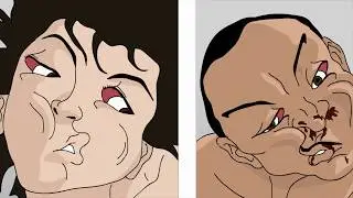 how to draw BAKI