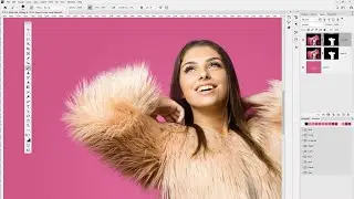 PHOTOSHOP I Refine Edge Brush in Select and Mask