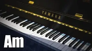 Pop Piano Backing Track In Am | Coast Drive