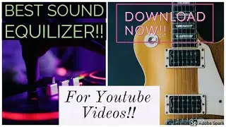 best sound equalizer for windows || Sound equalizier for windows!!! 👇👇
