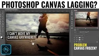 What is Overscroll in Photoshop? || Problem : Not Move canvas || Canvas Frozen by Viral Video Boy