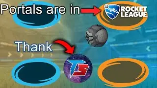 Rocket League x Portal Mashup: Crazy Fun!