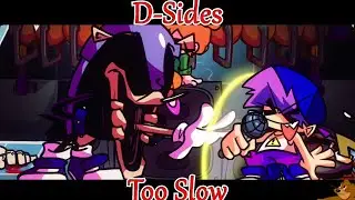 FNF MOD: [Remix] Friday Night Funkin D-Sides - Mighty.zip VS BF | Too Slow