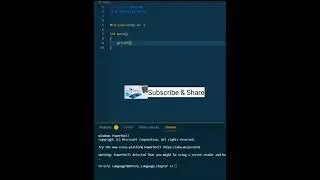 #1 Hello World first c program #cprogramming #c