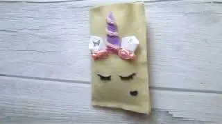 DIY//Чехол для очков из фетра