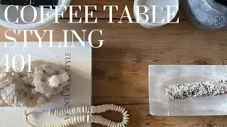 HOW TO STYLE YOUR COFFEE TABLE