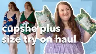 CUPSHE PLUS SIZE SWIMWEAR TRY ON HAUL | Cute & Affordable | 2021