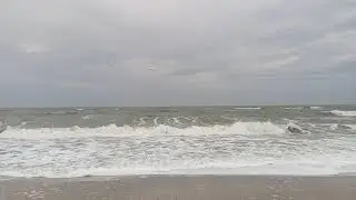 море Бірючого у січні