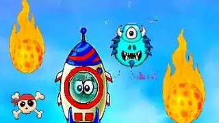 Улитка Боб 4 приключения в космосе, мультик головоломка. snail bob space №1.