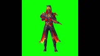Green screen pubg character