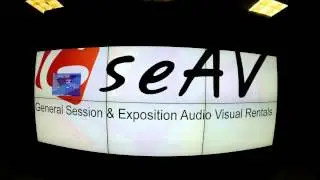 GSEAV Videowall Setup Timelapse