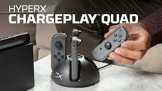 Joy-Con™ Charging Station for Nintendo Switch – HyperX ChargePlay™ Quad