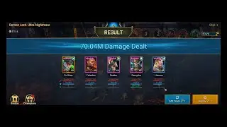 Raid Shadow Legends Demytha/Seeker 1 key Unkillable for Ultra Nightmare SPIRIT Clan Boss Part 1