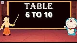 Table of 6 to 10 | Multiplication table 6 to 10 | 6 se 10 tak pahada video| 6 to 10 table in english