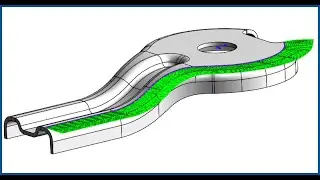 Unform Offset Flange in steps with Logopress3 Premium