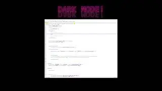 NotePad ++ Dark mode! Your Eye balls will thank me