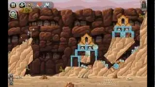 Angry Birds Star Wars Weekly Tournament Week 16 Level 4 on Facebook 3 Star Walkthrough, 4 April 2013